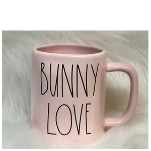 NEW Rae Dunn Pink Bunny Love Mug 🐰